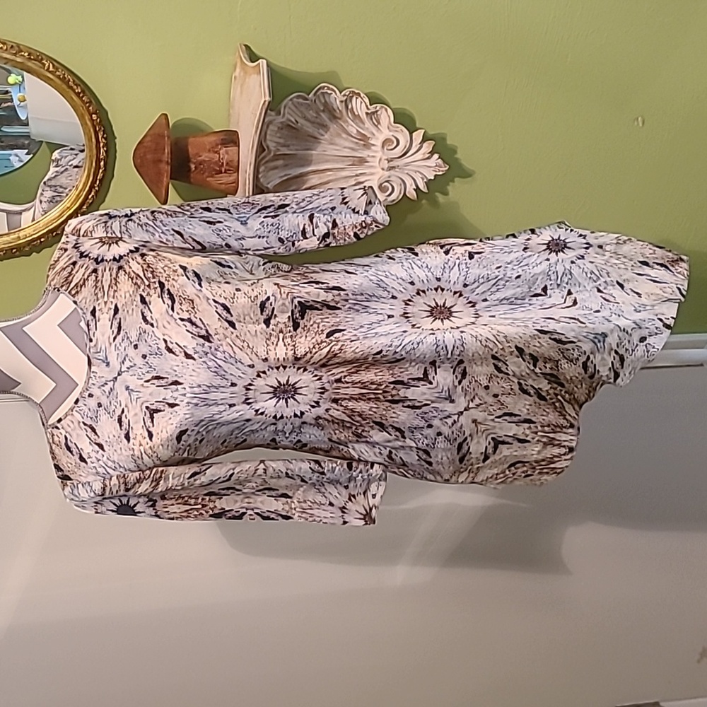 Moschino AEFFE spa silk tunic